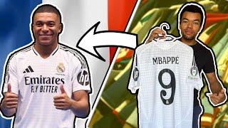 Real Madrid 24/25 Authentic Home Shirt Mbappé