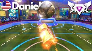 1 HOUR of DANIEL Rocket League Gameplay (SSL 2v2)