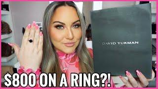 $800 DAVID YURMAN UNBOXING! 30TH BIRTHDAY GIFT TO MYSELF!