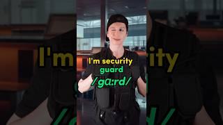 Security guard?? #english #ingles #learnenglish  #englishlanguage