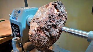 Woodturning - A Beautiful Burl