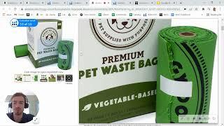 ASIN Review: PawPail Pet waste Station PawBag and Air Filter Combo Dog Poop Bags - Amazon FBA