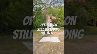 This is how we can improve off-season  #snowboarding #shorts #fun #skating #tricks #skiing￼