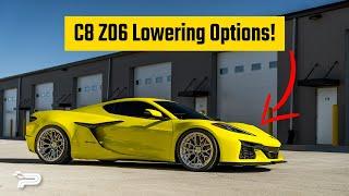 How to lower your C8 Z06 - With & Without Front Lift