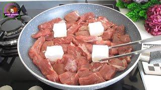 God how DELICIOUS! The secret to softening the toughest meat in 5 minutes! Great chef's recipe.