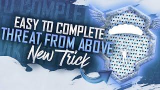 Trick To Complete (Threat From Above)  Landing Achievement | Easy Way To Complete | PUBGM