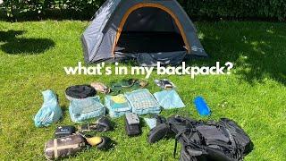 What I packed for my Backpacking trip in Ireland  | South African YouTuber