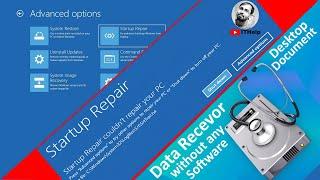 Windows Startup Repair || Setup Repair couldn't repair your PC || How to install Windows 10/11