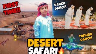 Dubai Desert Safari First Time Experience!! 