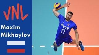 Maxim MIKHAYLOV - Best points at VNL FINAL (FRA-RUS)