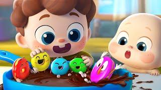 ごこのドーナツ | 赤ちゃんが喜ぶ歌 | 子供の歌 | 童謡 | アニメ | 動画 | ベビーバス| BabyBus