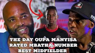 Watch: Junior Khanye Reaction After Manyisa Gives Mbatha flowers 