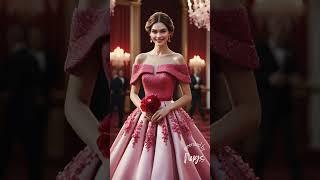 Stunning Pink & Red Wedding Reception Dress Ideas #fashion #wedding