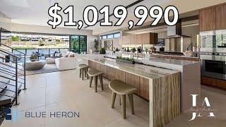 Luxury Modern Home by BLUE HERON Homes in Lake Las Vegas | $1,019,990