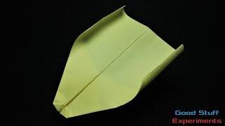 How to Make a Curved Paper Airplane