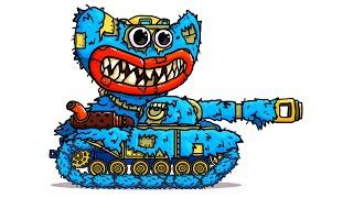 ХАГГИ ВАГГИ ТАНК и другие страшные танки - Танковая Дичь (анимация)