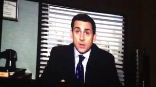 Michael Scott learns spanish