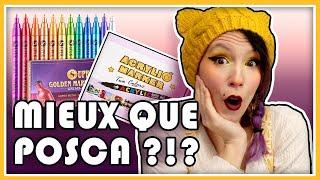 DES FEUTRES TOUT SUPPORT ?? Mieux que les Poscas ? On teste Lightwish - Acrylic Marker