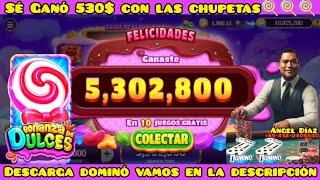 Gana Dinero: Sé ganó 530$ con Bonanza de dulces. Descarga Dominó Vamos en la descripción.