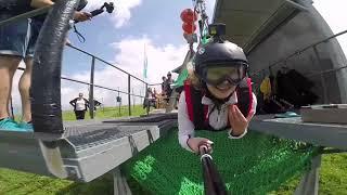 Flying Fox XXL im Sommer in Saalfelden Leogang