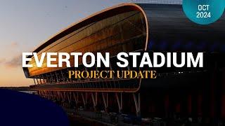 WORK CONTINUES ON THE FINER DETAILS  | Latest project update from Everton Stadium