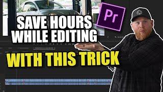 Auto Cut A Clip PERFECTLY AND FAST | Adobe Premiere Pro Walk Thru - Scene Detection