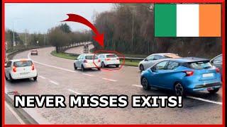 These Irish Drivers Will Do ANYTHING to Make Their Exit - No Matter the Cost!