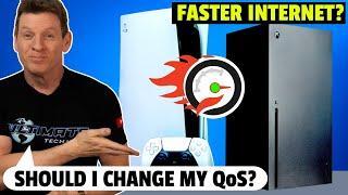 THE BEST WAY TO GET THE FASTEST INTERNET GAMING SPEEDS - QoS