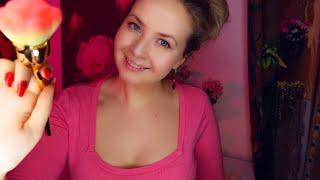 ASMR Nice and relaxing treatment for you face  Rose Spa  RUS