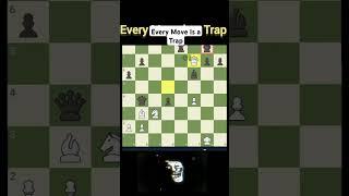 Every Move is a Trap! Chess Tactics to Outsmart Your Opponent #chess #checkmate #chessgame