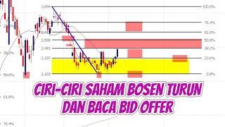 Ciri ciri saham bosen turun dan akan naik dan cara baca bid offer