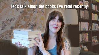 let's talk about the books i've read recently | june & july reading wrap up