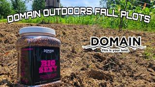 PLANTING FALL PLOTS WITH DOMAIN OUTDOORS "BIG SEXY"