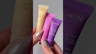 Laneige Lip Glowy Balms  from ​⁠@yesstyle #kbeauty #lipbalm #satisfying #makeup #shorts