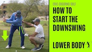 GOLF: How To Start The Downswing - Lower Body