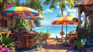 Tranquil Beach Cafe Vibes: Relaxing Bossa Nova Jazz Music by the Sea