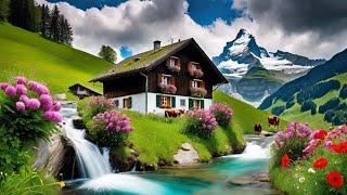 HEAVEN ON THE WORLD | TOP PLACES IN SWITZERLAND | 4K 60 FPS- WALK TOUR