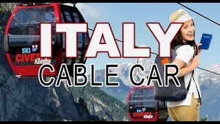 Cable car to Paradise | Alleghe | the Dolomites in Northern Italy