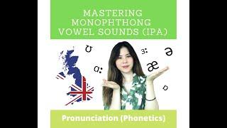 MASTERING 12 VOWEL SOUNDS in IPA (Monophthong) (In Burmese) | Zoeii English Education