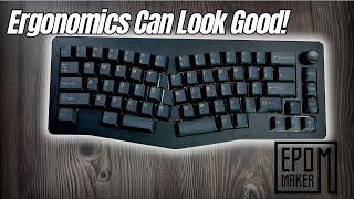 Ergonomics Didn't Look and Sound This Good Before! - Epomaker Tide Alice