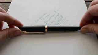 Aurora Style Fountain Pen Review