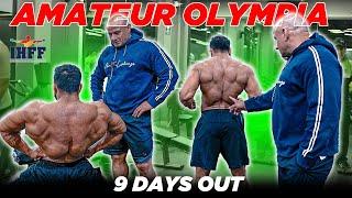 Peak Week Series|| Back & Shoulder Workout||9 Days Out|| Depletion Phase|| Training With Guru Ji