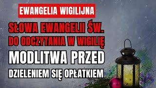  Fragment Ewangelii św. Łukasza - Co Czytać Na Wigilię Z Pisma Świętego? Ewangelia Wigilijna