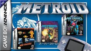 Todos Los Juegos De Metroid Para GAMEBOY ADVANCE