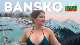 Visiting The BEST Ski + Spa Resort In Bulgaria | Bansko Travel Guide