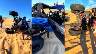 GLAMIS MULTIPLE CRASHES Night Races Up Olds Halloween Weekend 2024 | DIRT BIKE DIARIES EP.234