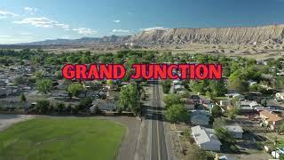 Grand Junction, Colorado from Above Drone Aerial Views [4K/HD]