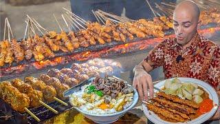 INDONESIAN NIGHT STREET FOOD MARKET - Indonesian street food tour in Tangerang, Indonesia