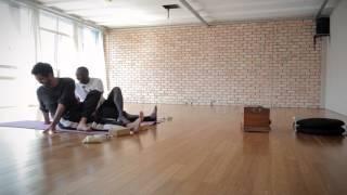 Gcobani Bobo Attempts Yoga