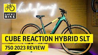 CUBE REACTION HYBRID SLT 750 2023 REVIEW | Top E-Hardtail für anspruchsvolle Offroadfahrten!